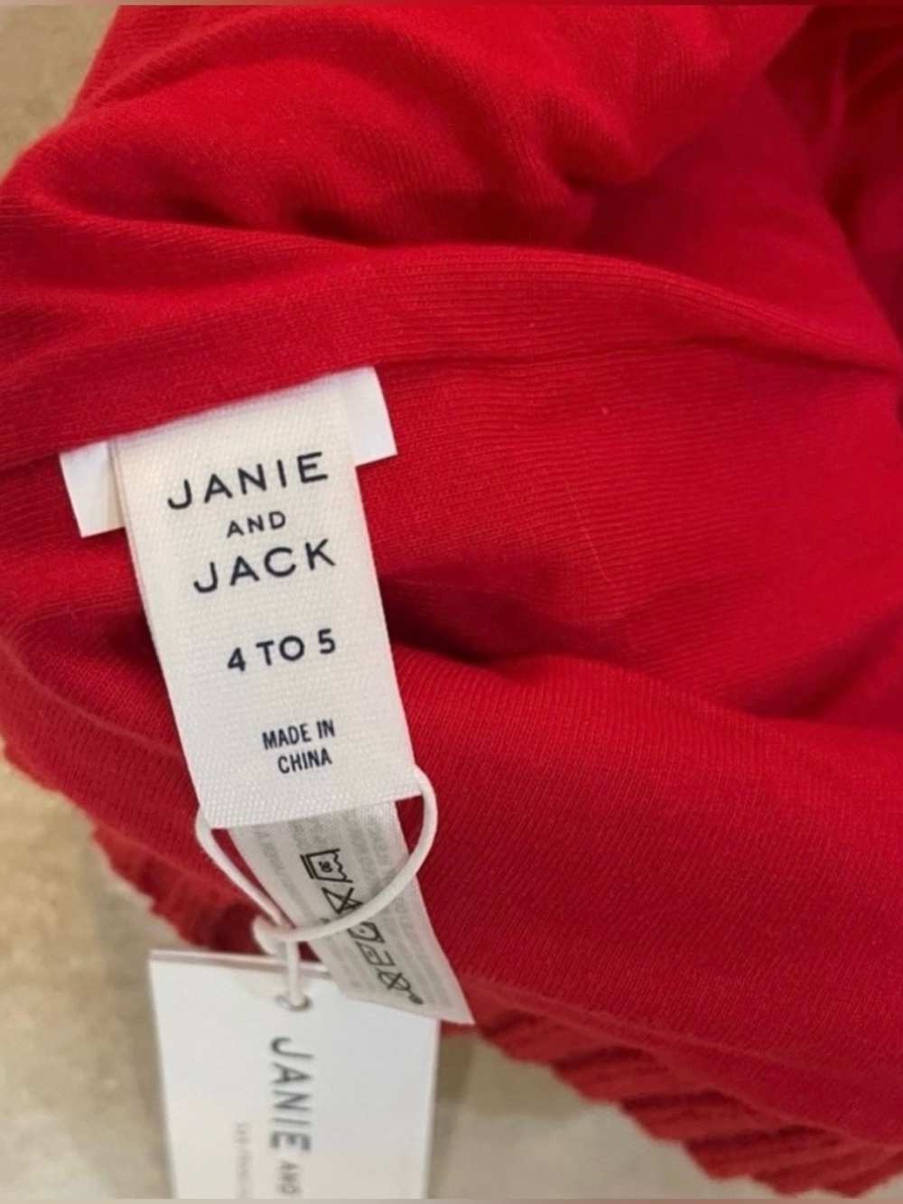 Janie and Jack Cable Knit Sweater Beanie - Picture 5 of 7